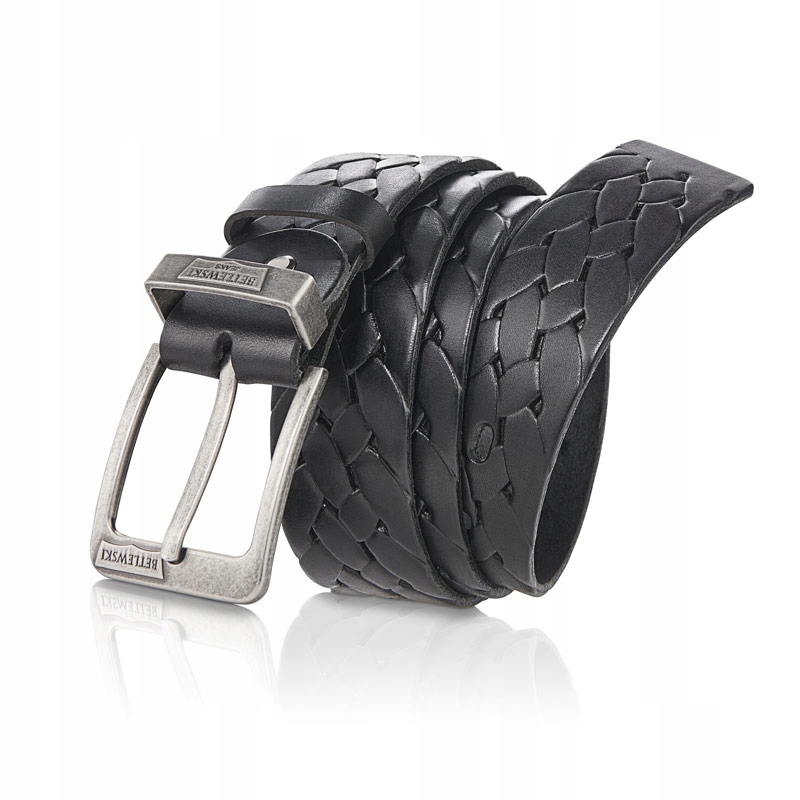 PASEK SKÓRZANY MĘSKI PAS DO SPODNI SKÓRA BETLEWSKI