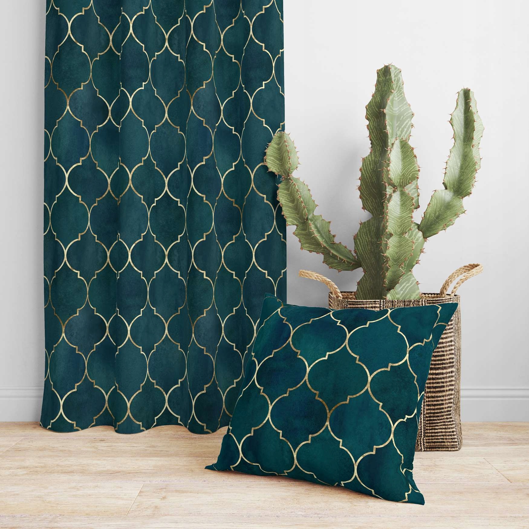 POSZEWKA NA PODUSZKĘ DEKORACYJNA 40x40 JASIEK 064 Wzór dominujący Inny wzór