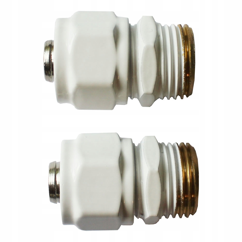 

złączka skręcalna Gz 1/2' x pex 16x2 biała komplet