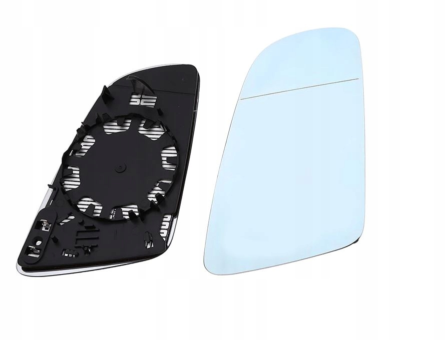 187134 - AUDI A4 (B7) 2004-скло дзеркала синій подг.