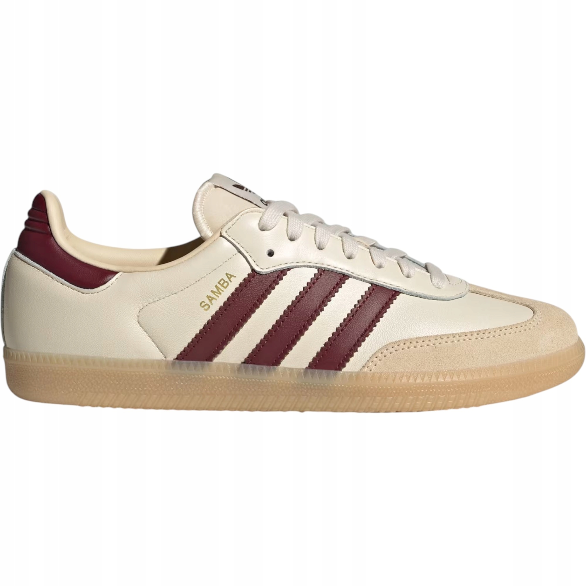 Unisexové boty Adidas Samba Og JS3830 béžové kožené streetwear retro 36