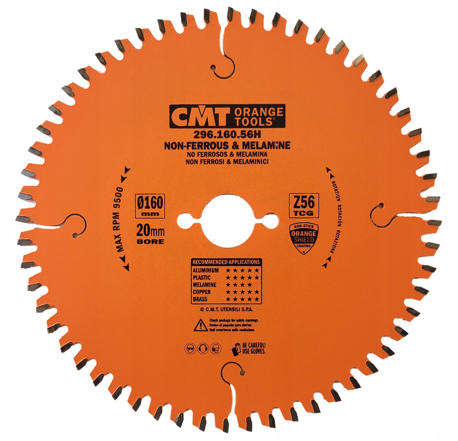 

Tarcza tnąca Cmt 296.160.56H 160 x 20 mm 56 zębów