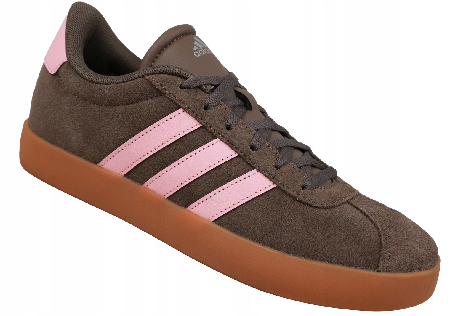 Adidas Court 3 KK4547 Buty Trampki Tenisówki Brązowe Damskie Młodzieżowe