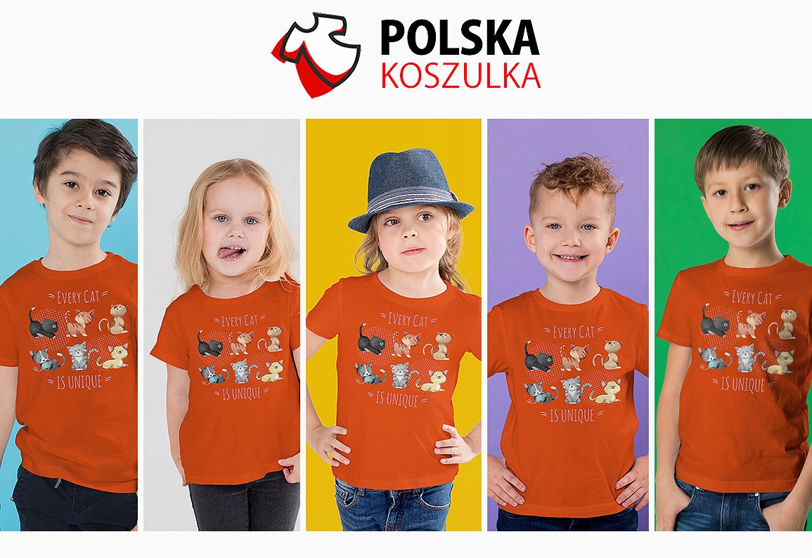 T-SHIRT KOSZULKA DLA DZIECKA KOTY KOTKI 128 SUPER JAKOŚĆ Rodzaj gadżetu filmowy gamingowy książkowy, komiksowy muzyczny