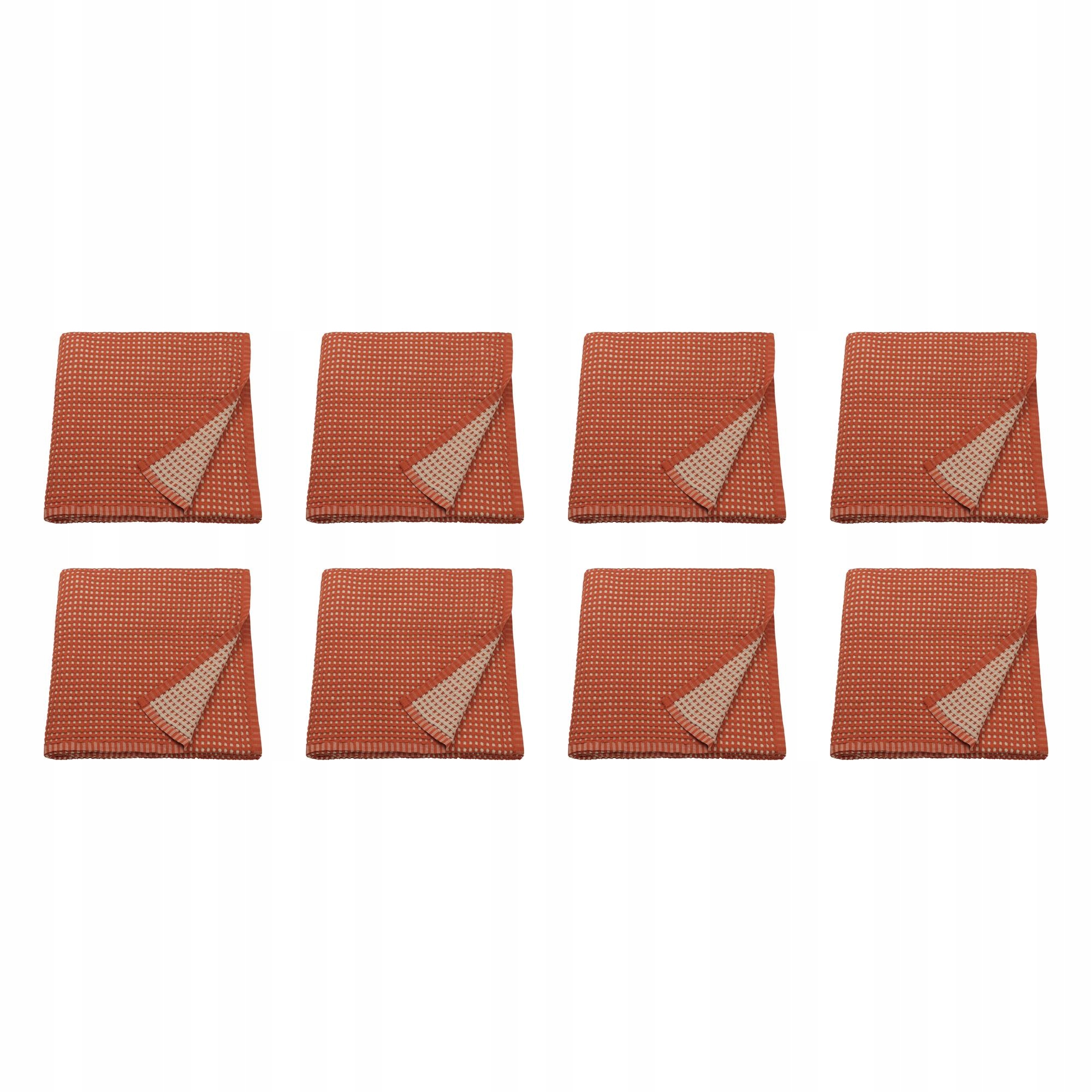 8 ks Přehoz Pelartuja Červenohnědá Béžová 150x250 cm