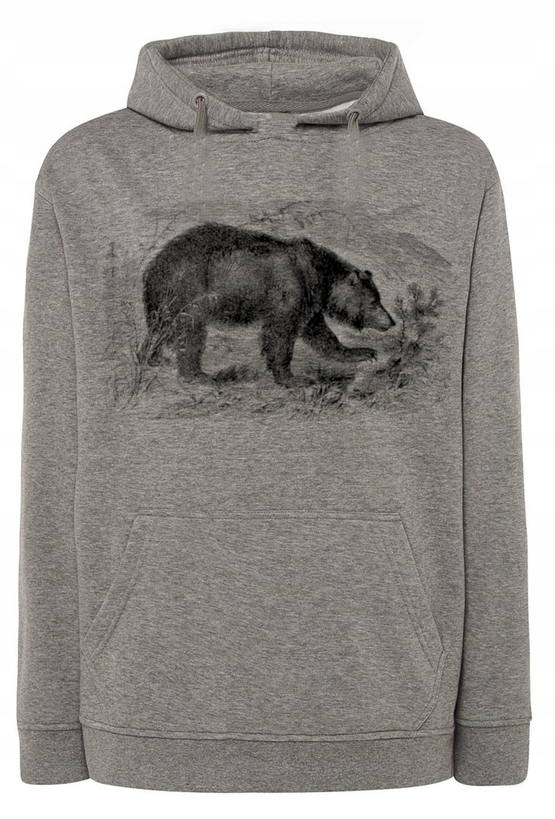Pánská mikina s potiskem zvíře Medvěd vel. M