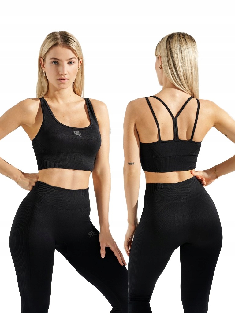 Stanik fitness top sportowy biustonosz damski r.XS