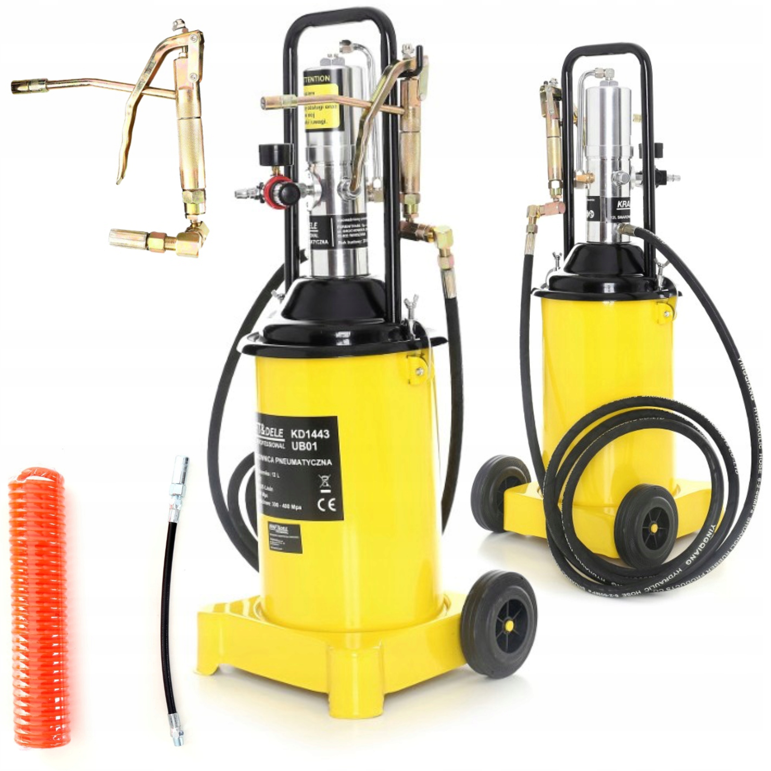 Kraft Mazací Stroj Pneumatický 12 L Automatický Towotnica KD1443