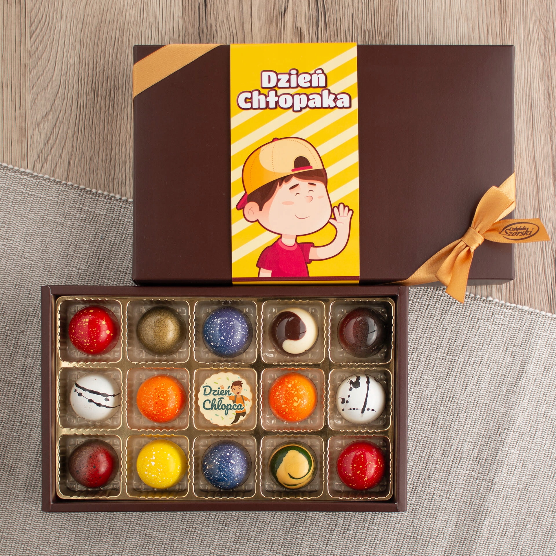 Bombonierka na Dzień Chłopaka 15 pralin