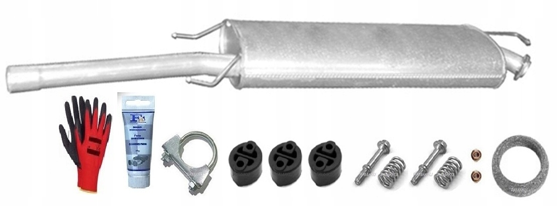 Toyota Rav 4 2.0-16V 2.4 tlumič výfuku bonus