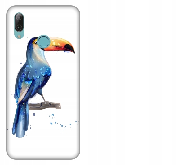 

Etui pokrowiec Huawei P Smart 2019 Ptak tukan akw