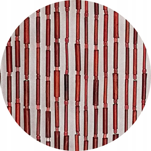 ZASŁONA DRZWIOWA Z KORALIKÓW BAMBUSOWYCH 90x200 C3 Marka bez marki