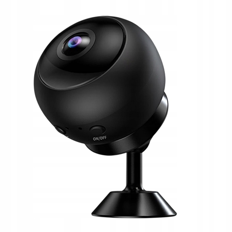 Mini Bezdrátová Špionážní Kamera S Magnet, Baterie Full Hd 1080P Wifi