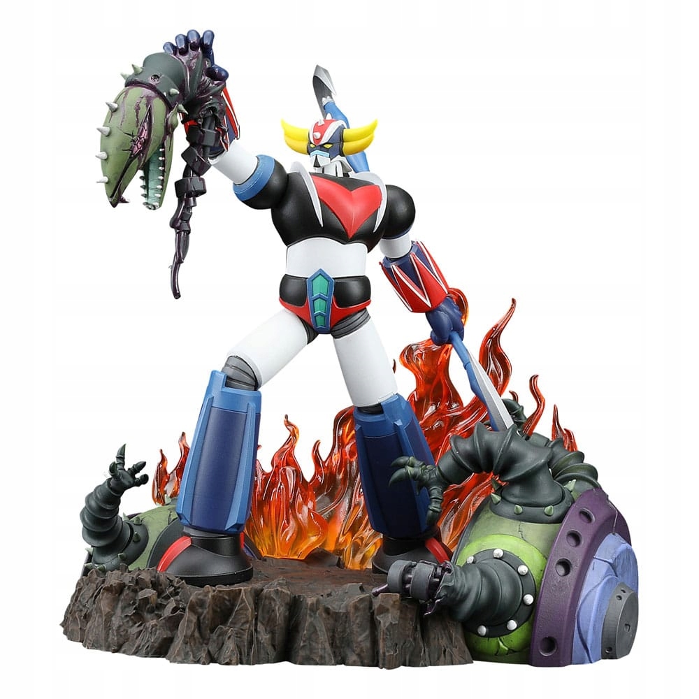 Grendizer Scene Selection 01 Pvc Statue Grendizer Výkřik vítězství 14 cm