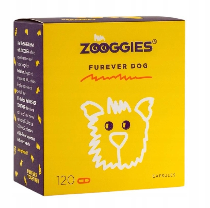 Levně Colostrum Zooggies Furever Dog 120 kapslí