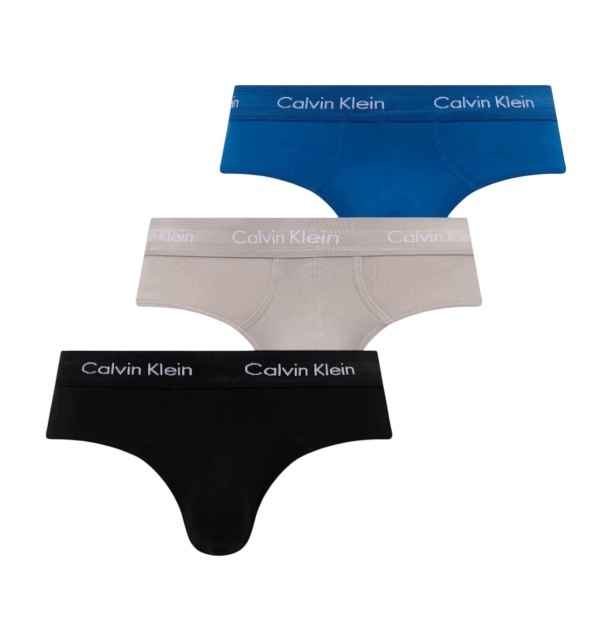 Calvin Klein Underwear slipy męskie bawełniane z elastanem 3-pack L