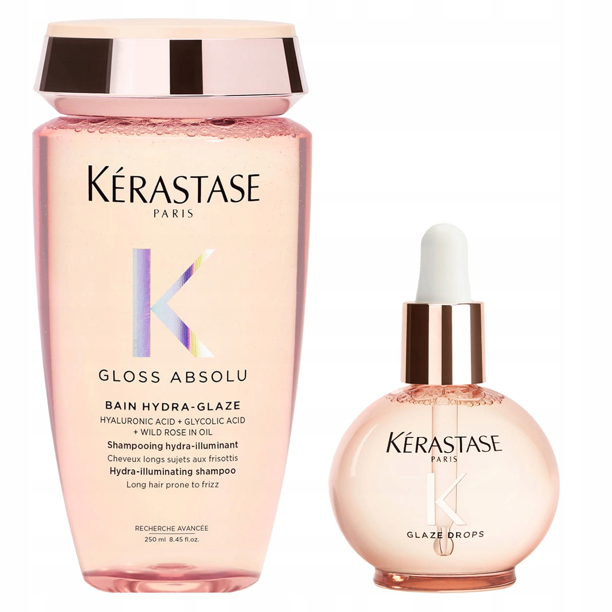 Gloss Absolu Bain Hydra-Glaze + Glaze Drops – zestaw