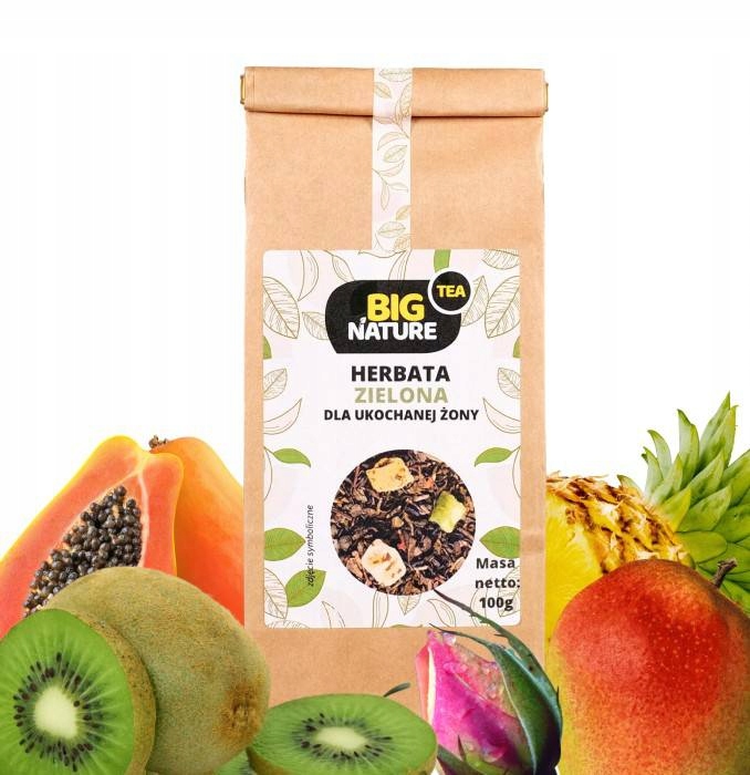 Herbata zielona DLA UKOCHANEJ ŻONY 100g - BIG NATURE — 3