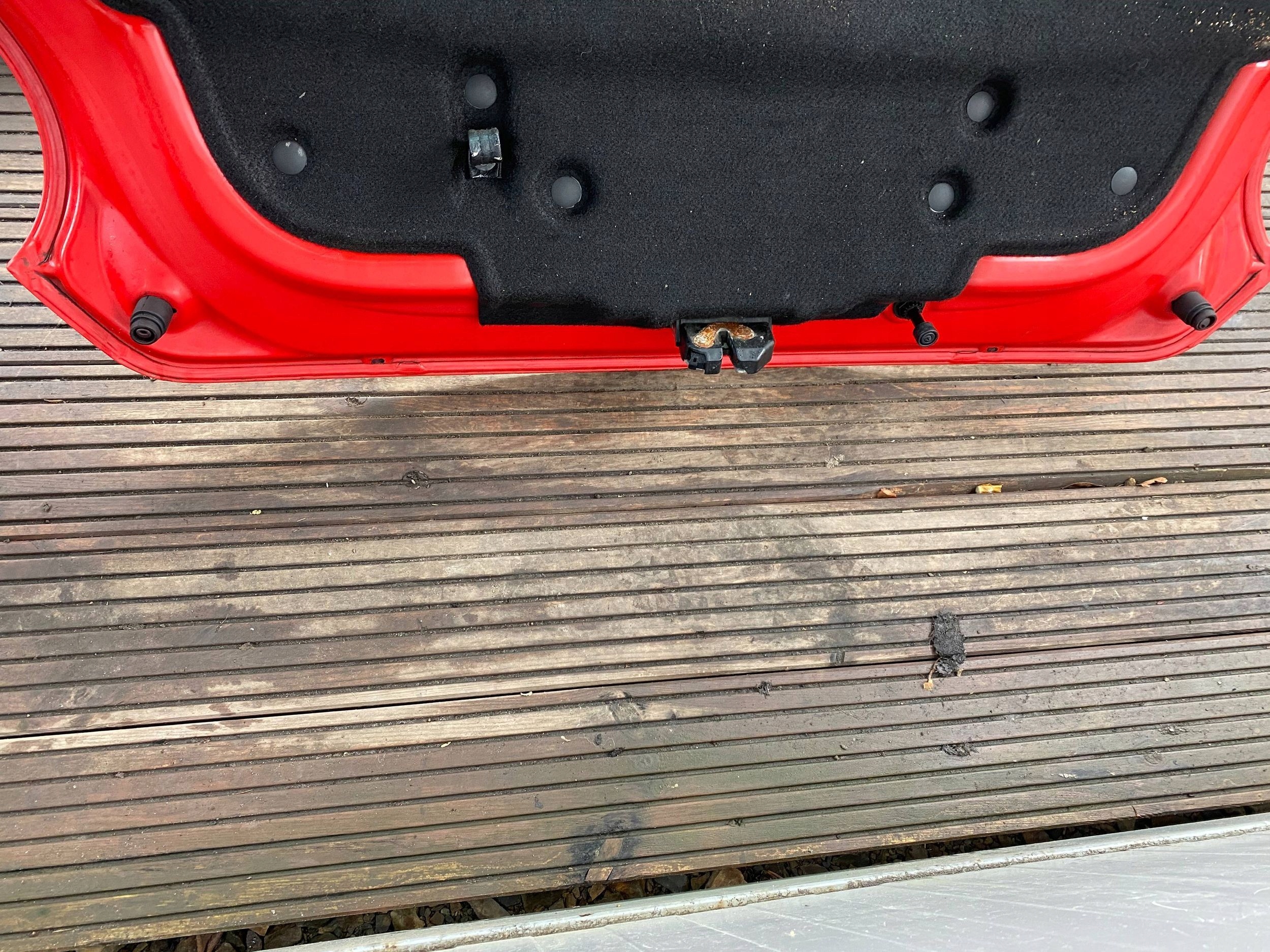 ALFA ROMEO MITO SPORT complete trunk door boot red 185