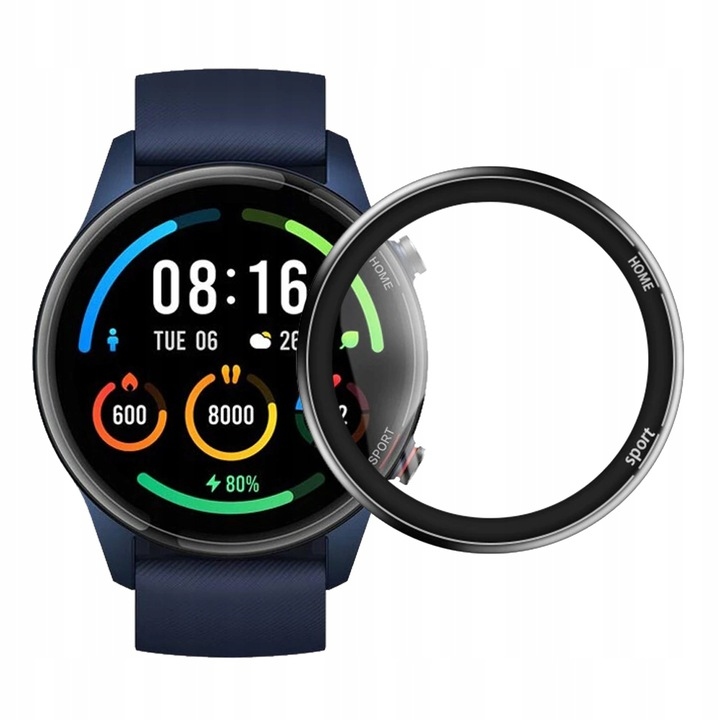 

Szkło Hybrydowe 3D Folia do Xiaomi Mi Watch Black