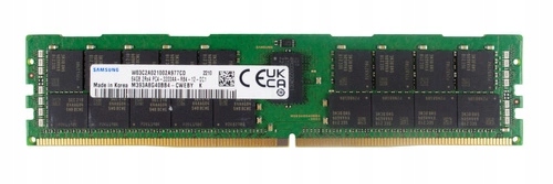 Pamäť Ram 1x 64 Gb Samsung Ecc Registered DDR4 2Rx4 3200MHz PC4-25600 Rdimm