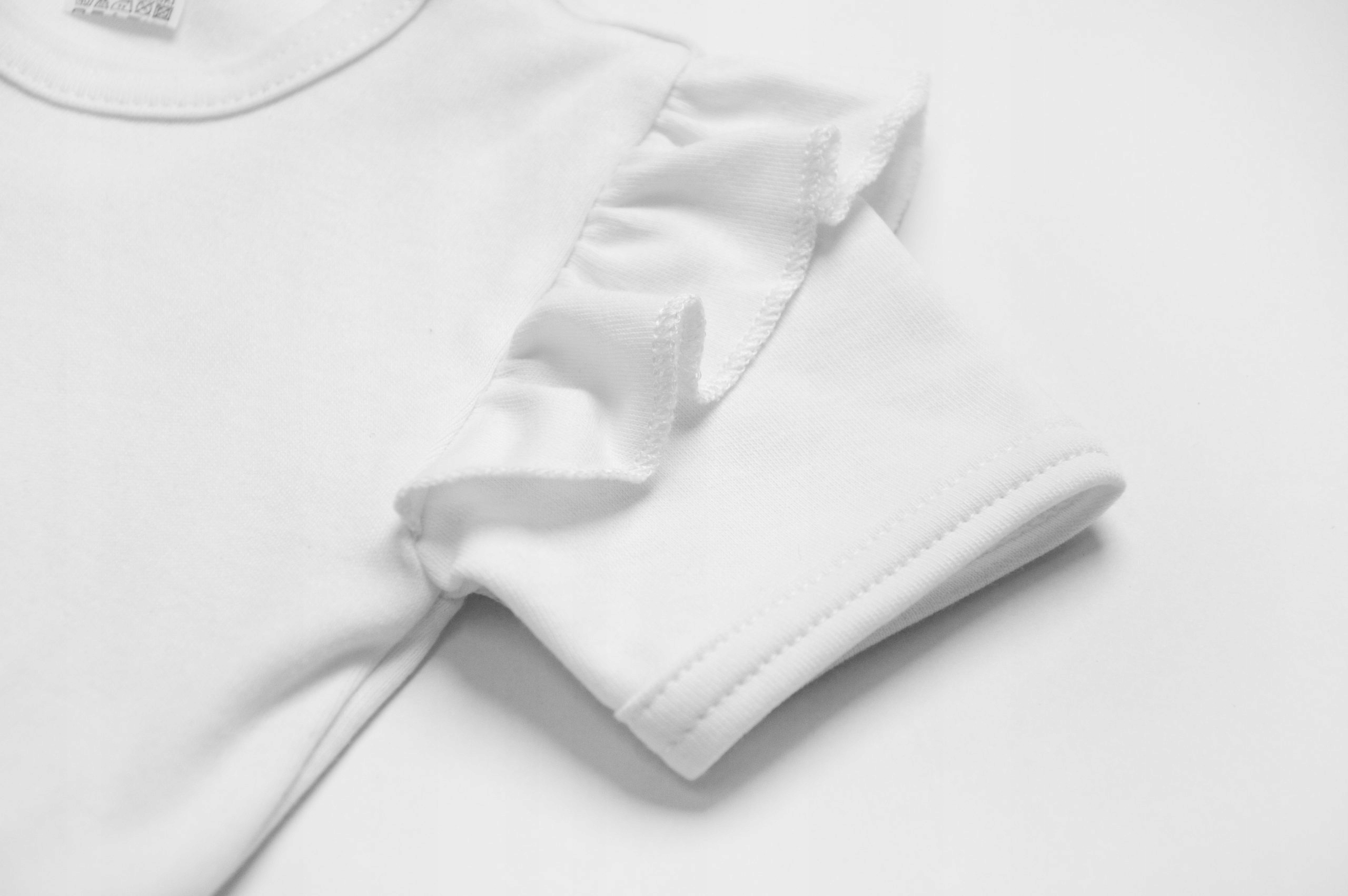 2-pak BODY Z FALBANKAMI granatowe i białe 92 Wiek dziecka 18 m +