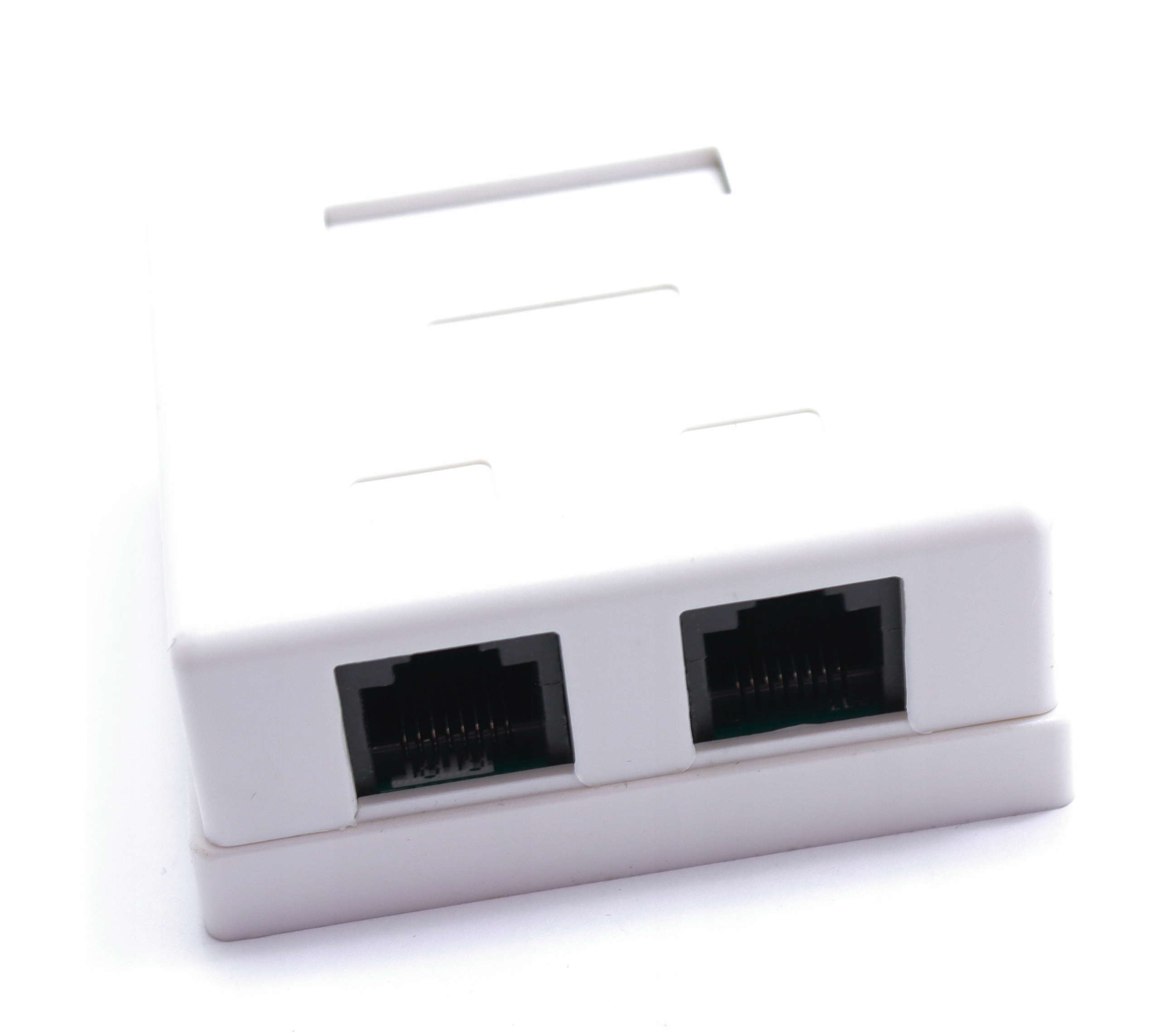 

Gniazdo Sieciowe RJ-45 Kat 5E Nadtynkowe Białe
