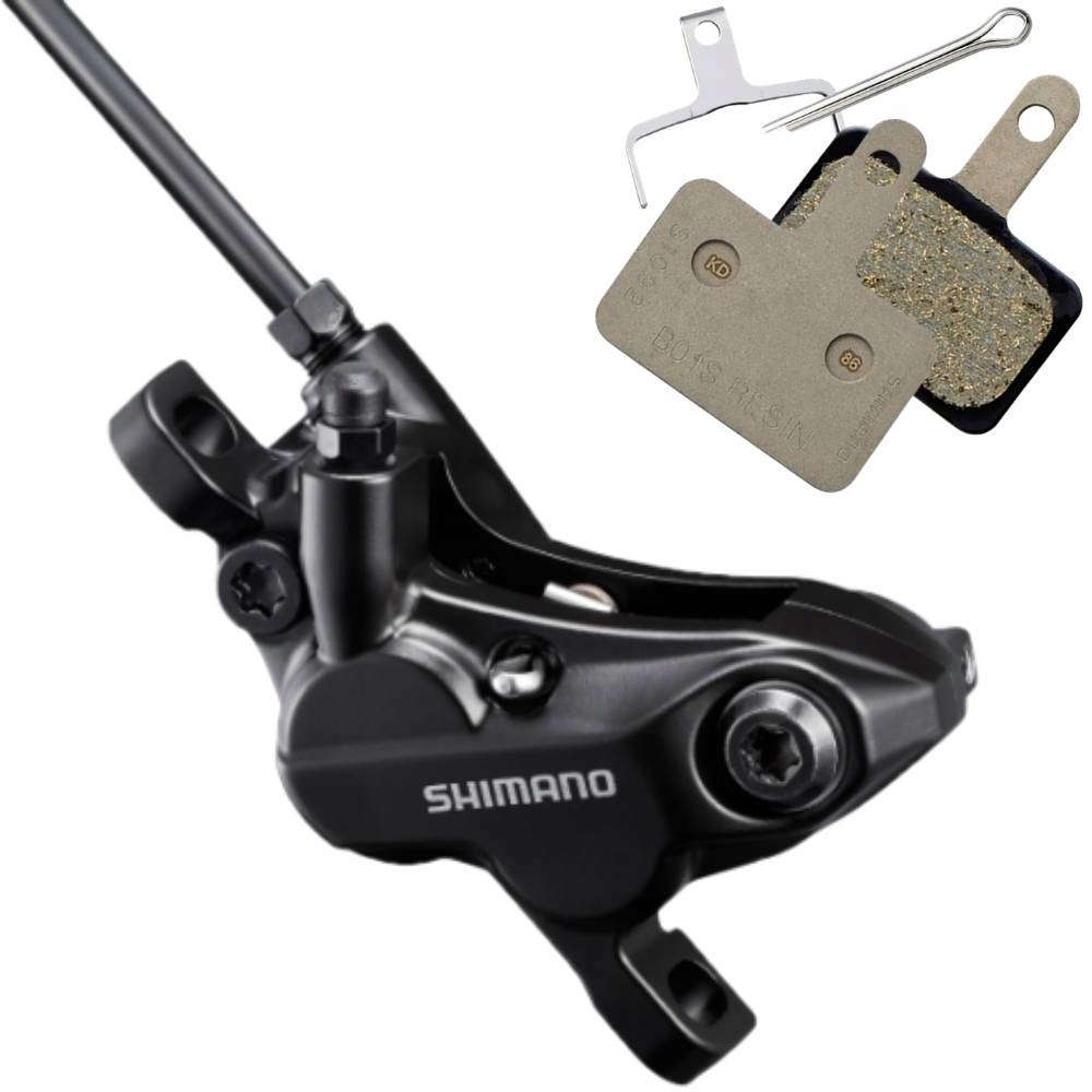 Brzdová svorka Shimano BR-MT520 Deore 4pístková Sada s obložením