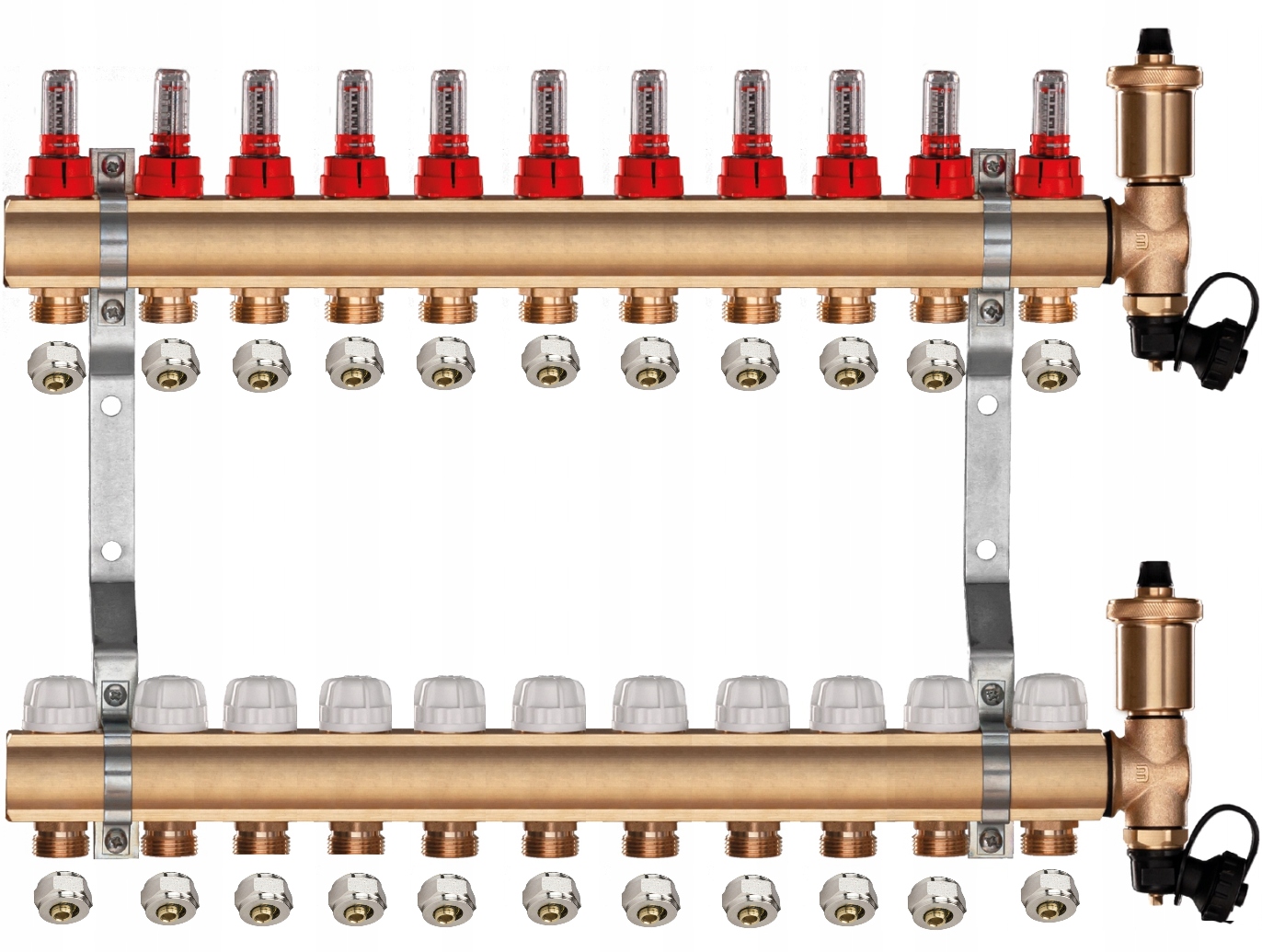 Rozdělovač pro podlahové vytápění C.o 11 Pex Spojky pro podlahové vytápění