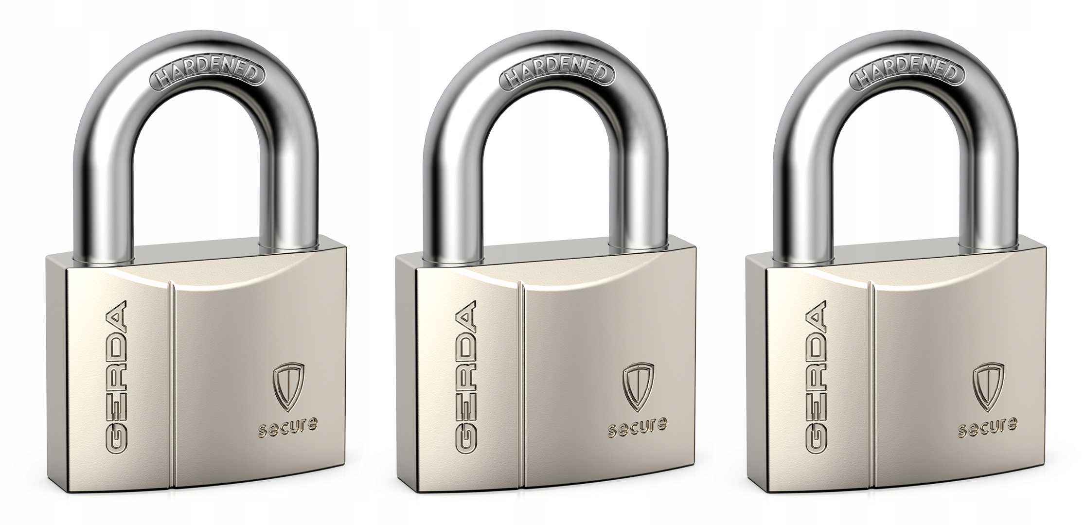 

Gerda 3 Kłódki Na 1 Klucz System Jednego Klucza 40