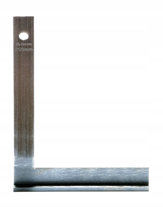 

Ślusarski Kątownik Stalowy Ze Stopką 200X130mm