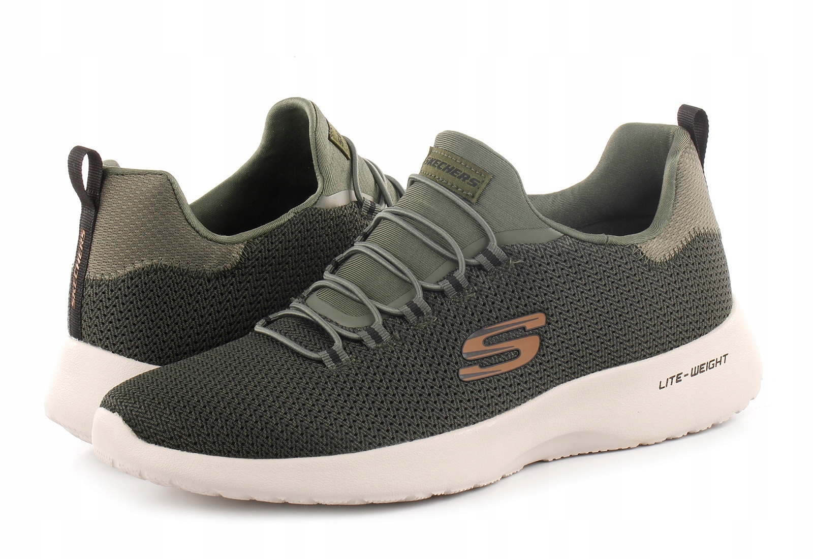 SKECHERS DYNAMIGHT Męskie Buty Treningowe Tkanina Zielony