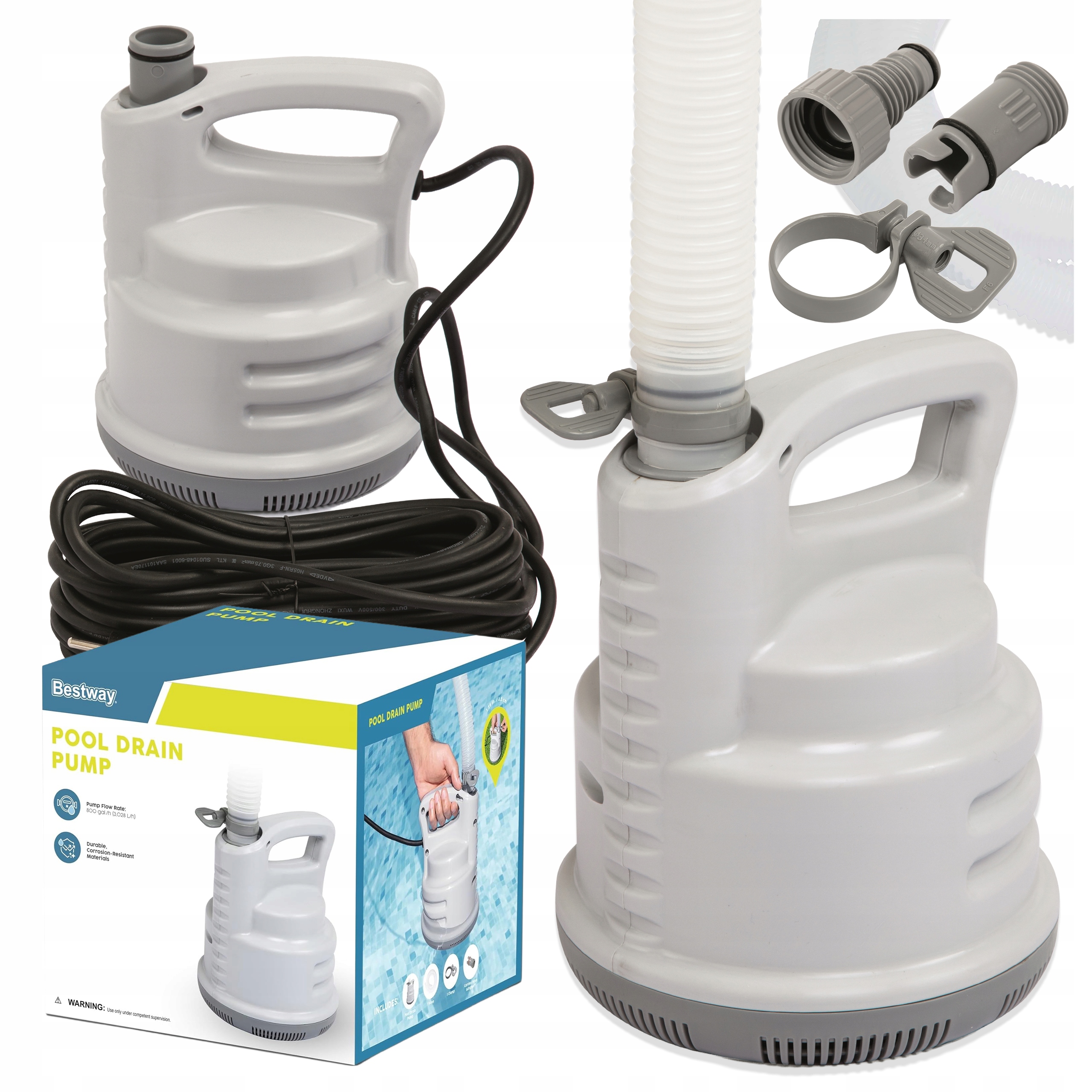 Pumpa Na Vodu Bestway 58230 Zariadenie Na Vypúšťanie Vody 3028 l/h