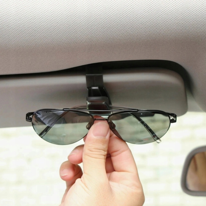 Uchwyt samochodowy na okulary na zasłonę przeciwsłoneczną Klips na okulary Rodzaj na okulary