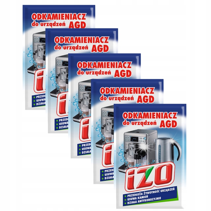 

Izo Odkamieniacz do urządzeń Agd saszetka 5x30g