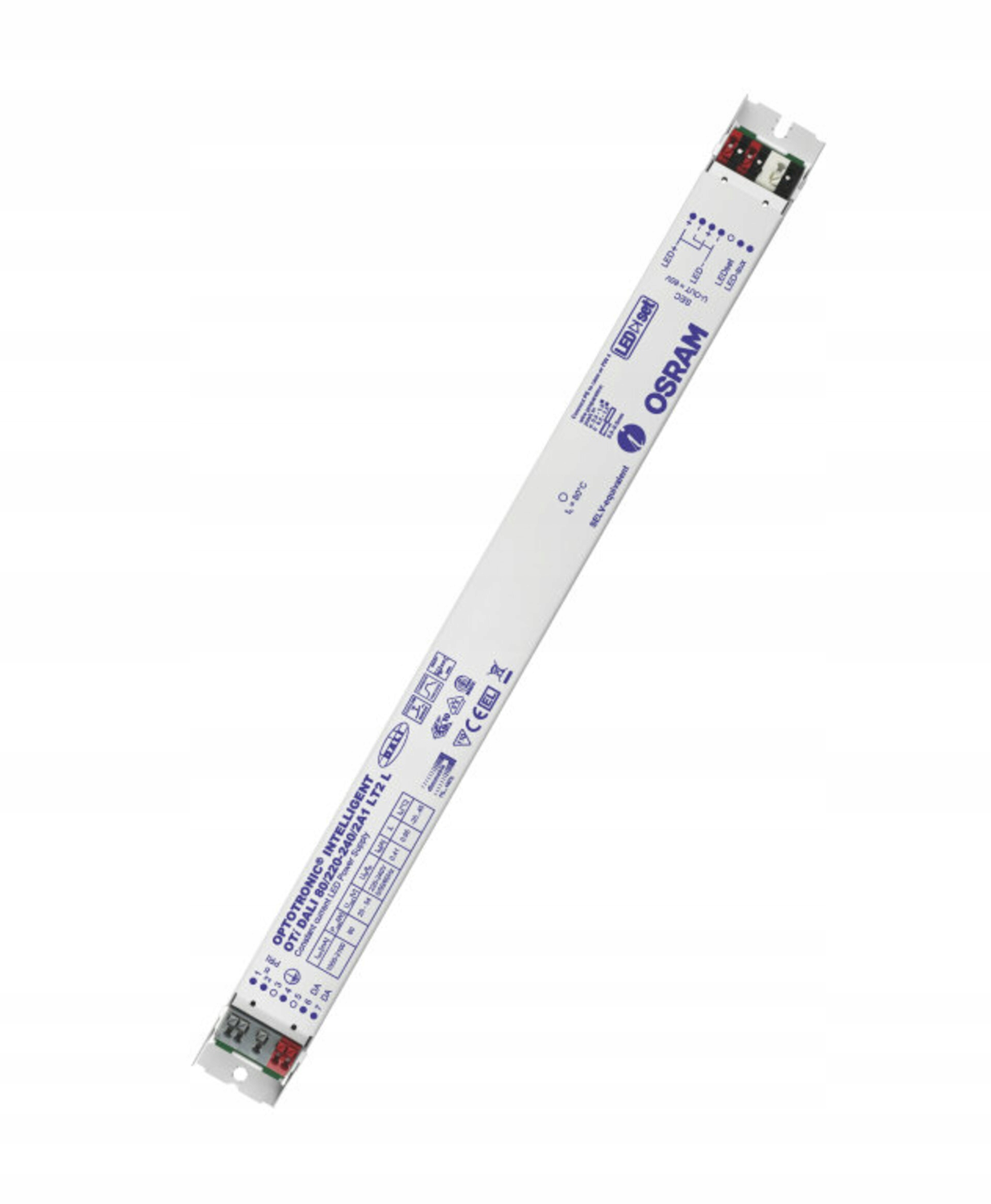 Ledvance OTi Dali 80/220-240/2A1 LT2 L, stmievateľný DALI-2 Led driver 80W I