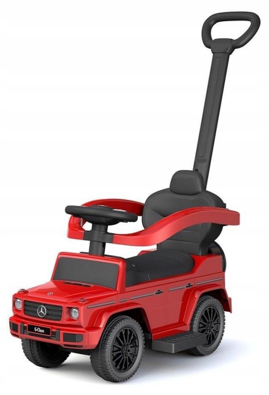 Jeździk z rączką Mercedes Benz G-Class czerwony