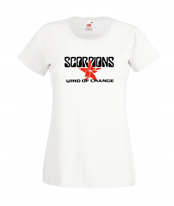 

L Koszulka Damska Scorpions Wind Of Change Wzór