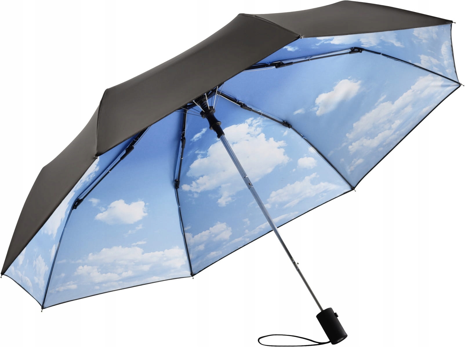 Parasol parasolka damska składana automat pokrowiec wiatroodporna