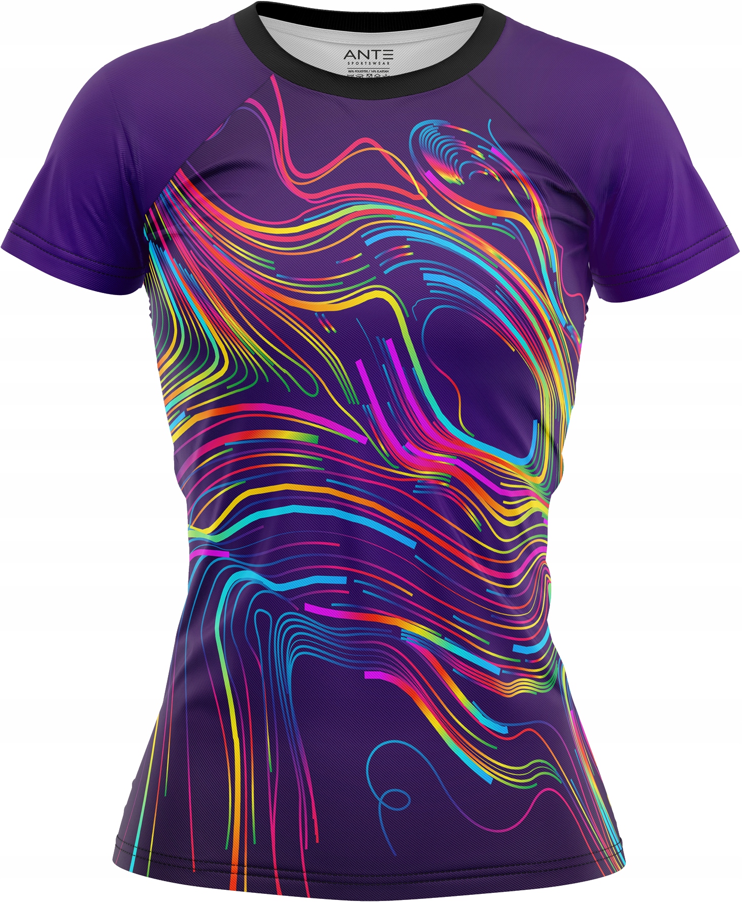 Koszulka Damska Termoaktywna Bieganie Fitness XL