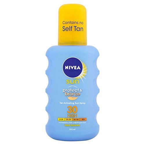 Nivea Sprej Na Opalování Intense Spf 30 (protect+bronze Sun Spray) 200 ML