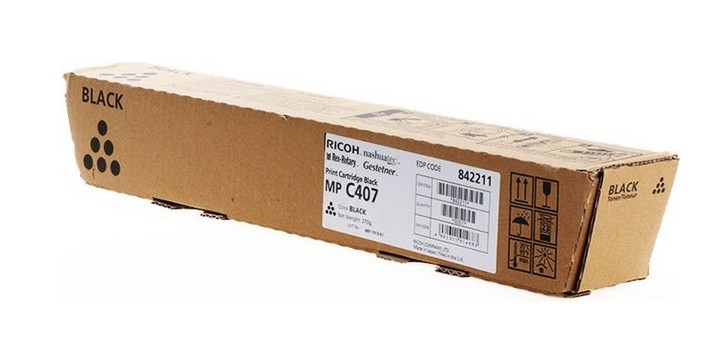 Toner Ricoh Mp C407 842207 842211 Originální černý MPC407 MPC-407