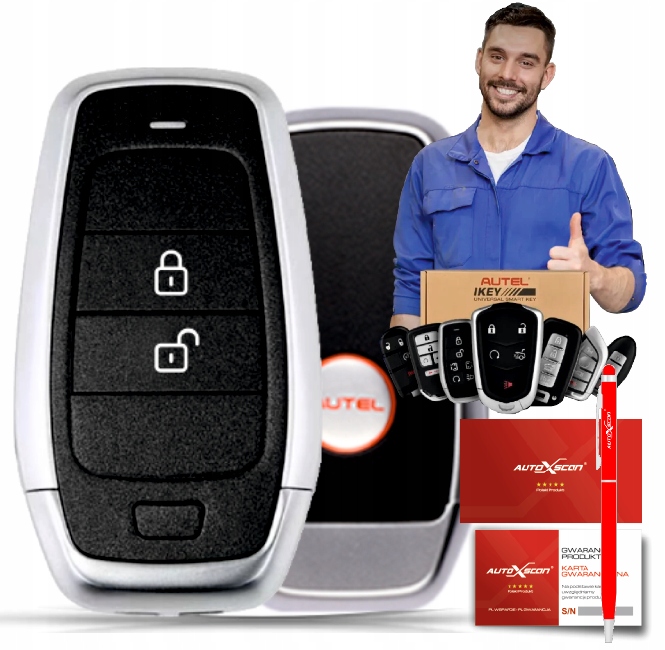 Univerzální Klíč Autel IKEYAT002AL 2-TLAČÍTKOVÝ