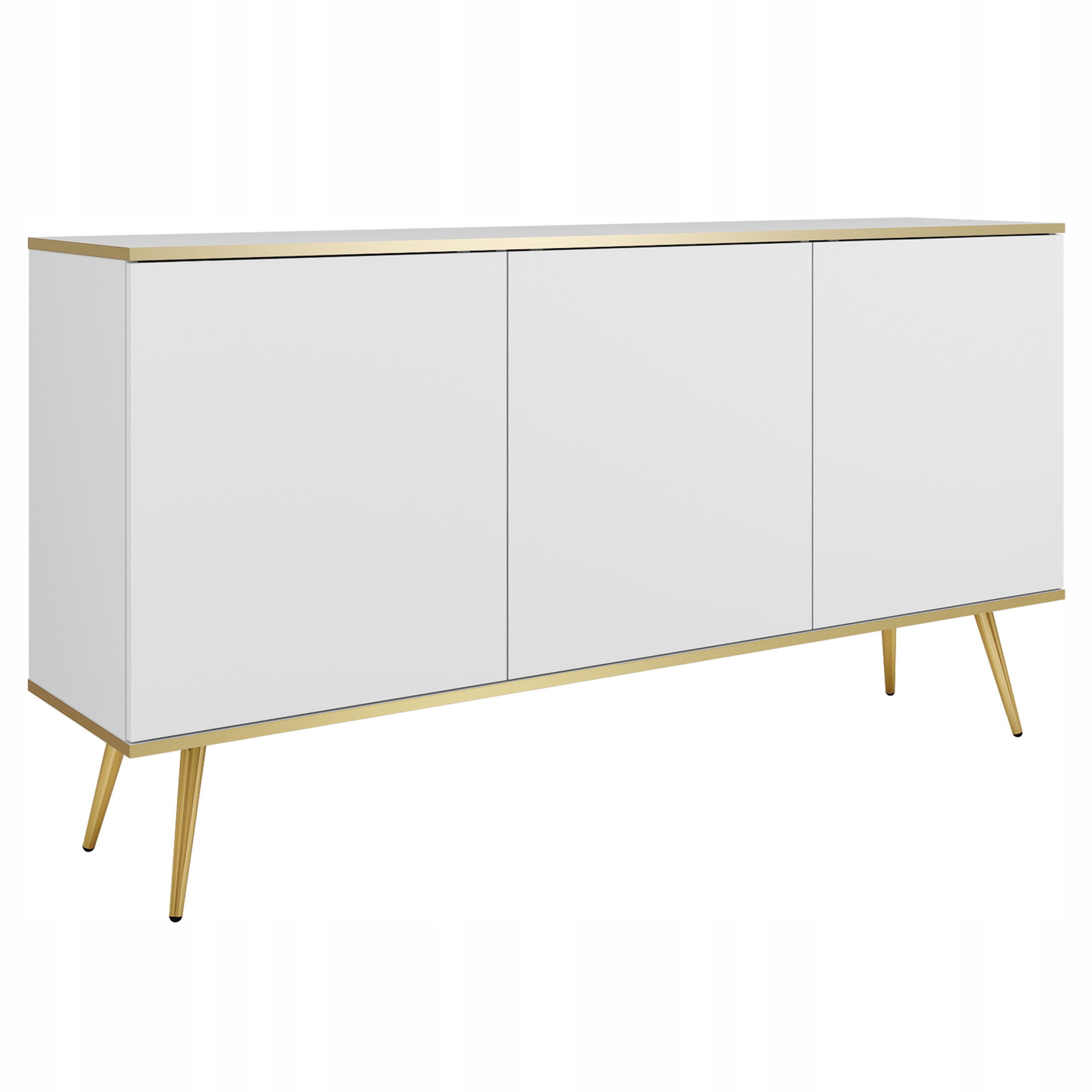 Komoda Venezia 160 cm do obývacího pokoje Ložnice Bílá
