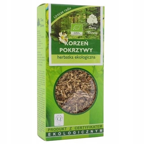 

Pokrzywa korzeń 50g ekologiczna herbatka Dary Na