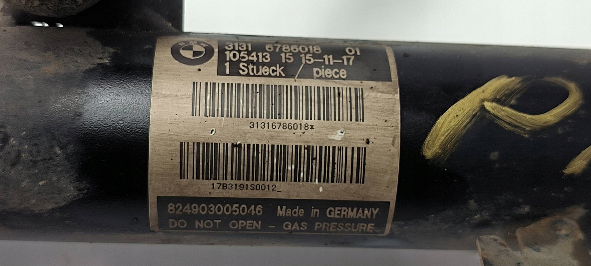 shock absorber right front 6786018 BMW E87 116D LIFT