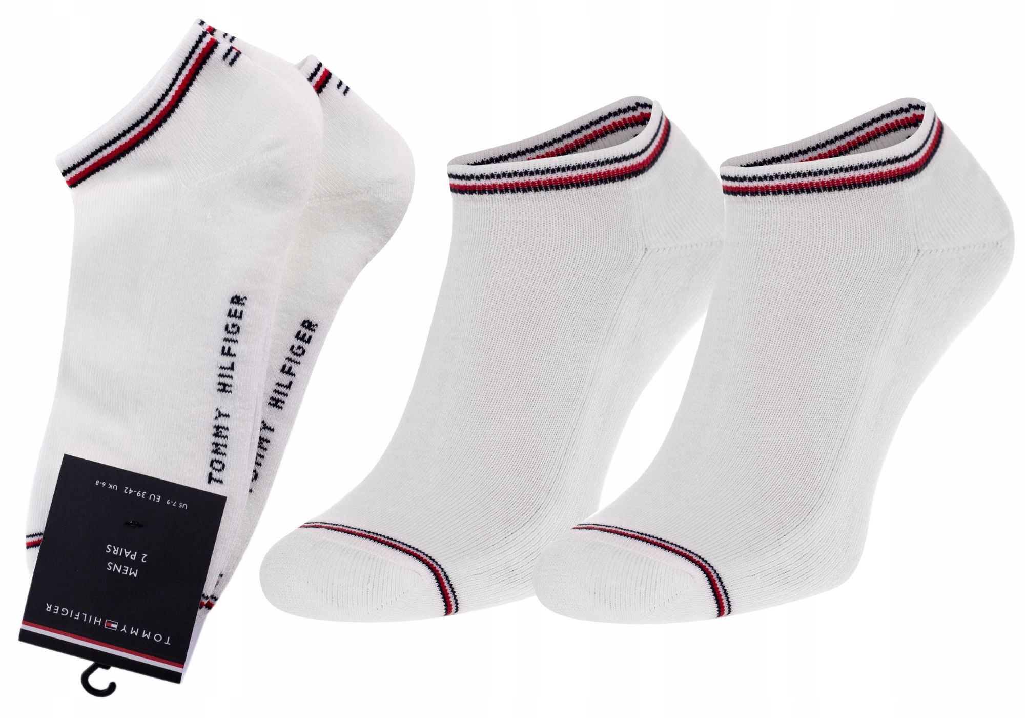 

Tommy Hilfiger Męskie Skarpetki Stopki 2P R: 39-42