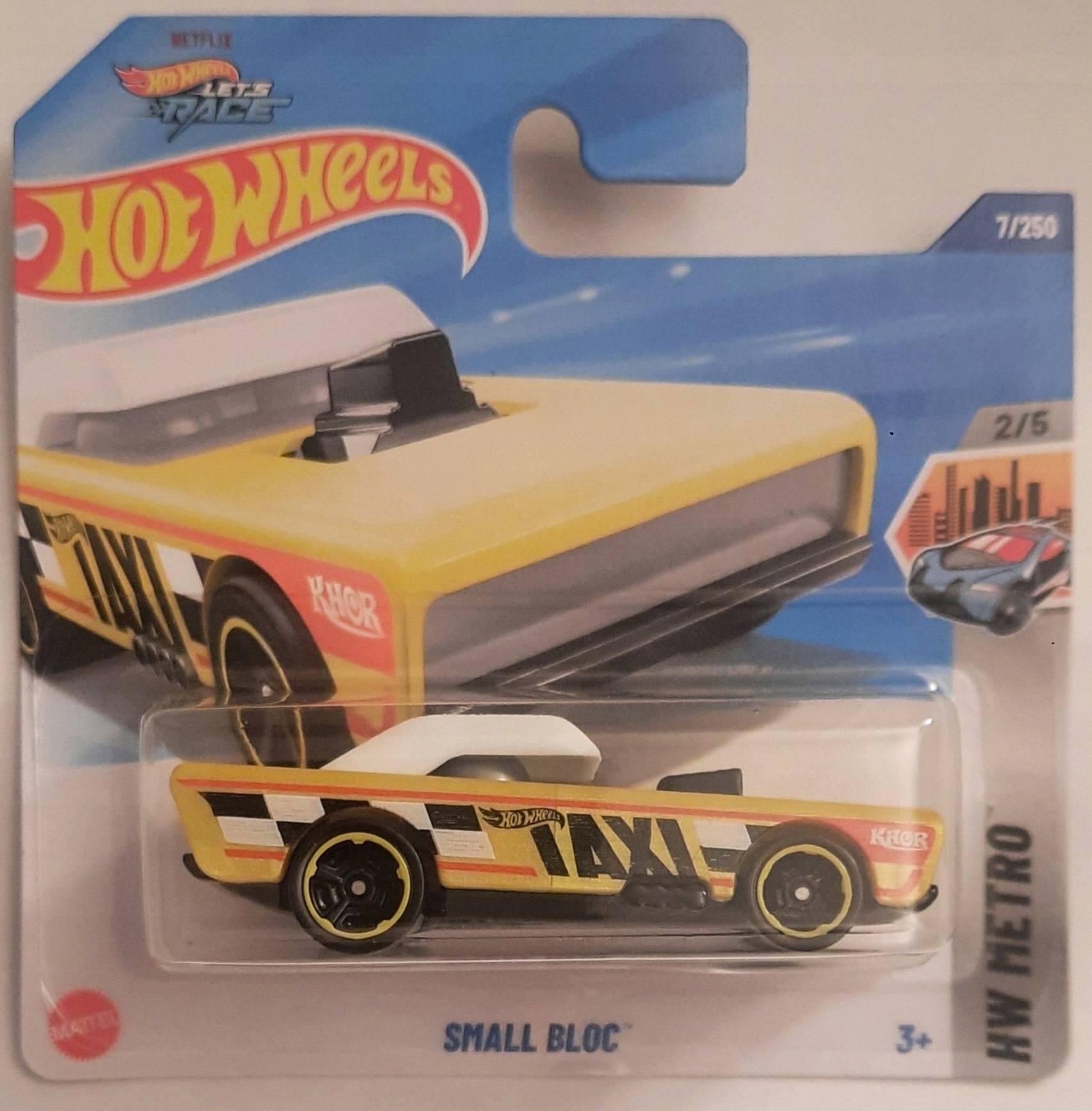 HOT WHEELS SMALL BLOC HYW65 HW METRO NETFLIX LETS RACE