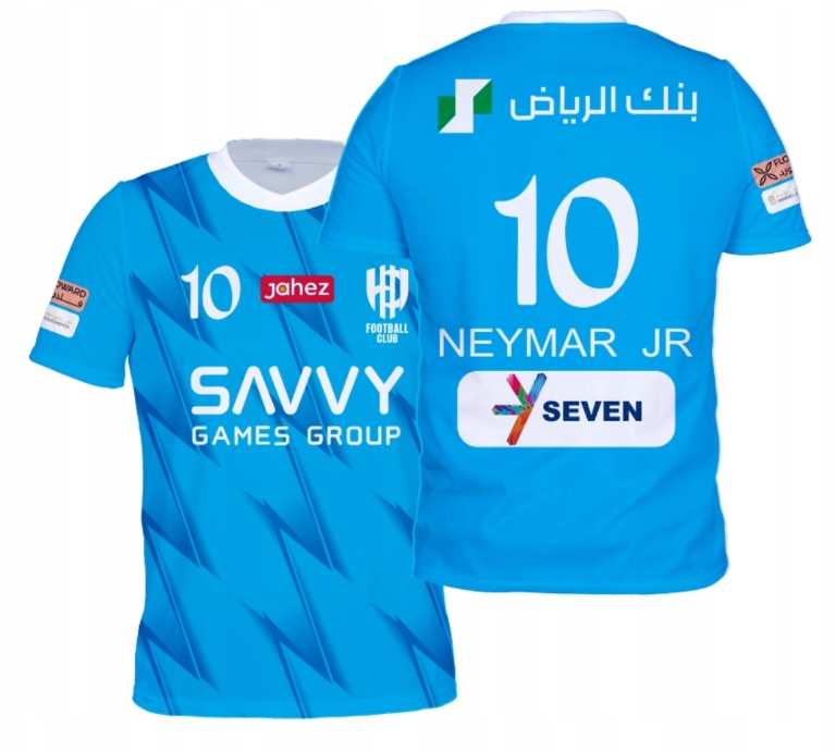 Koszulka Neymar Jr Al Hilal sportowa klubowa piłkarska r.122 cm