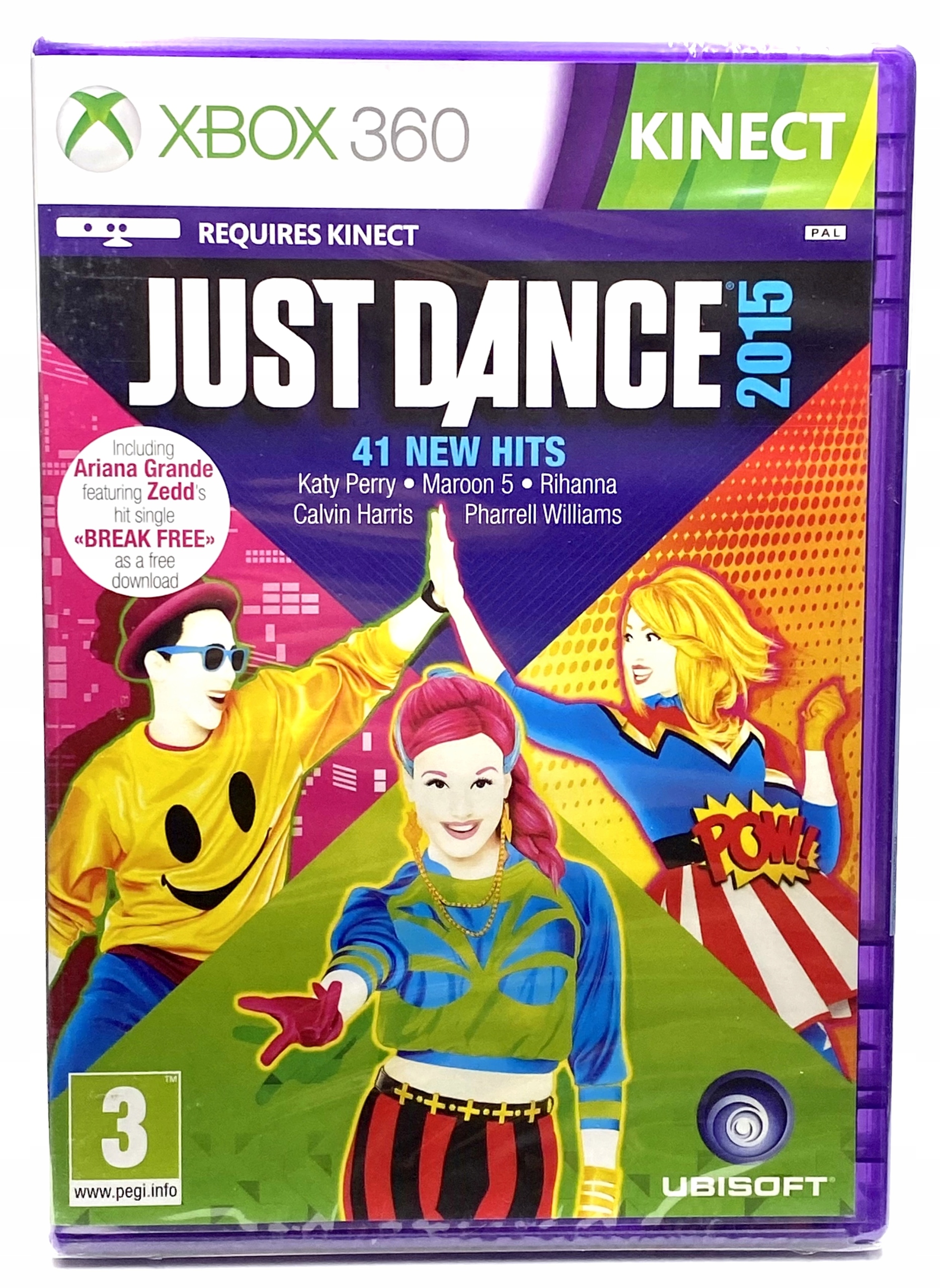 Just Dance 2015 Nowa, Folia Xbox 360 Kinect